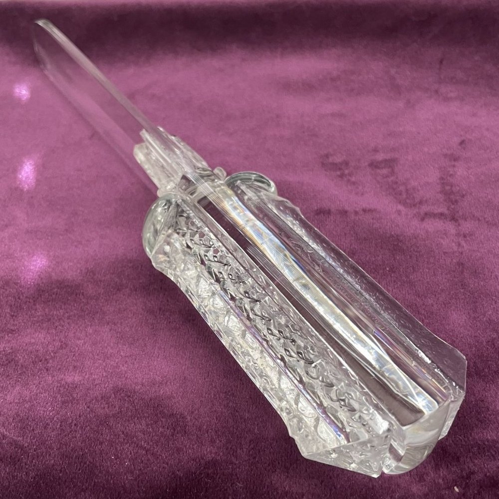 Rare cut glass athame